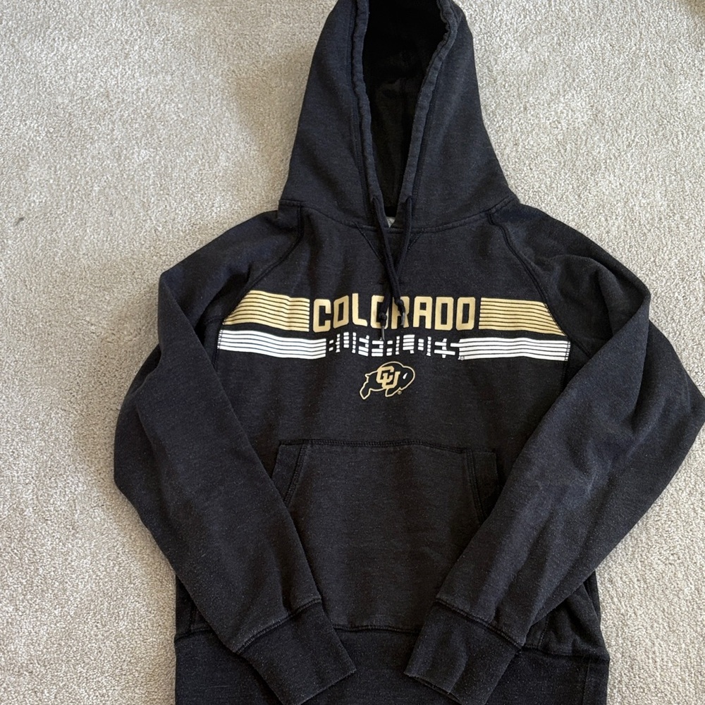 Colorado Black Hoodie Sweatshirt